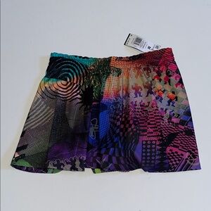 adidas Jeremy Scott Skirt Women’s  M (JL7615) New York colorful  NWT $120